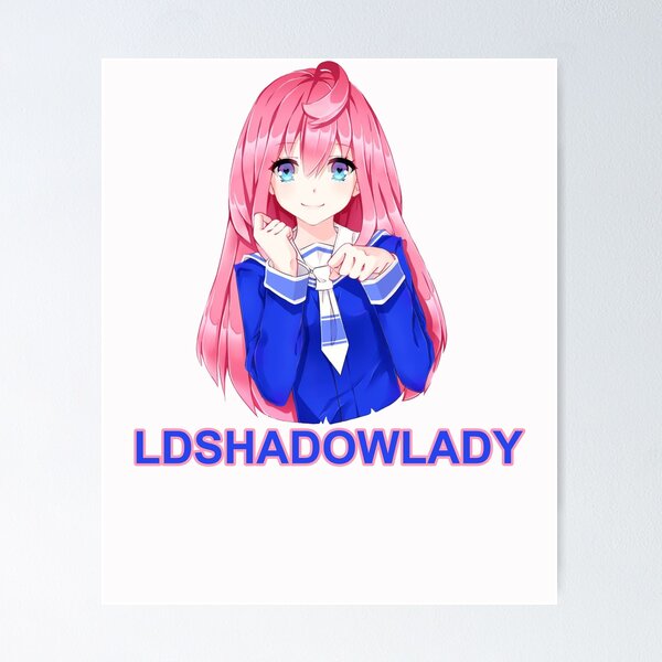 Fanart Cute LDShadowLady Anime Chibi Pink Color