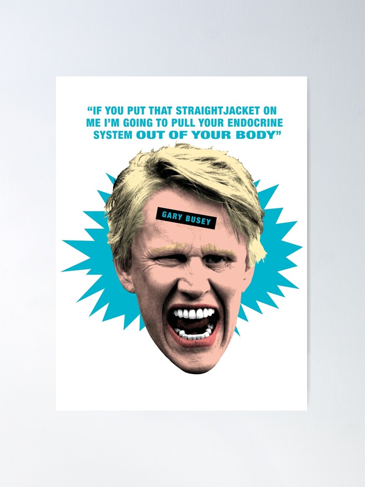 Thumbnail 1 of 3, Poster, Gary Busey designed and sold by TIGERDAVER.