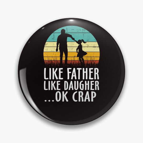 Artikelvorschau, Herren wie Vater wie Tochter Oh Mist Retro Vatertag Papa Papa T-Shirt. entworfen und verkauft von Christmas222.