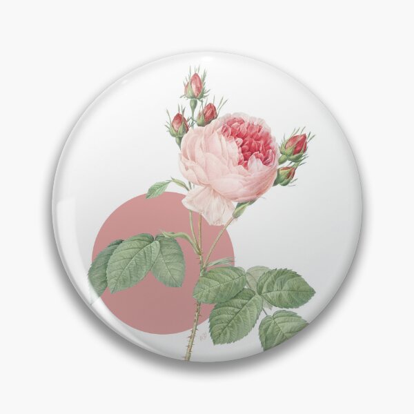 Item preview, pink botanical collage designed and sold by ebzil studio.