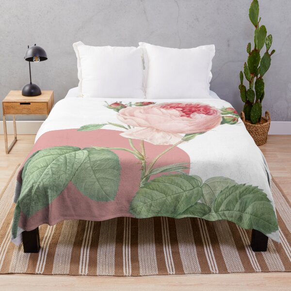 Item preview, pink botanical collage designed and sold by ebzil studio.