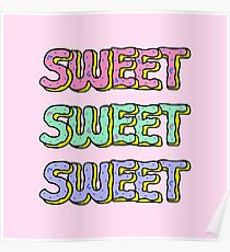 Sweet Donuts Pastel Poster