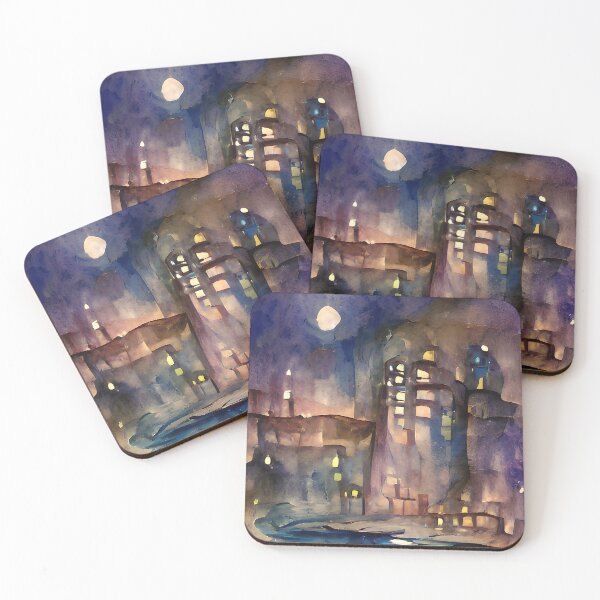 Item preview, Midnight Water City designed and sold by Arkneer.