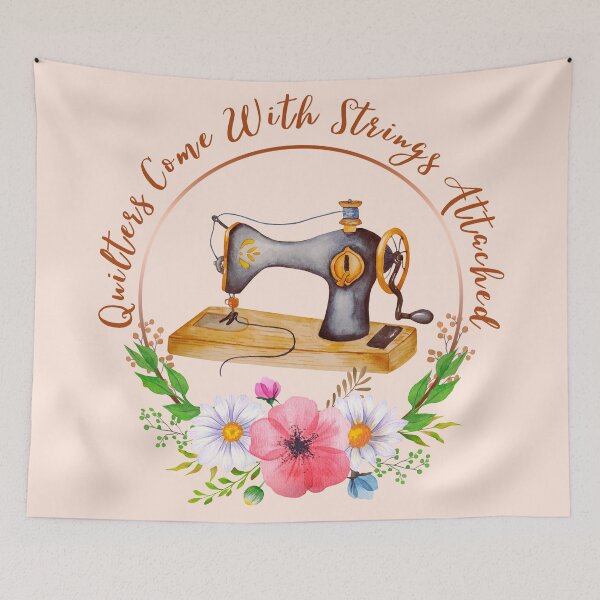 Item preview, Quilters Come With Strings Attached...... designed and sold by Vimbuy.