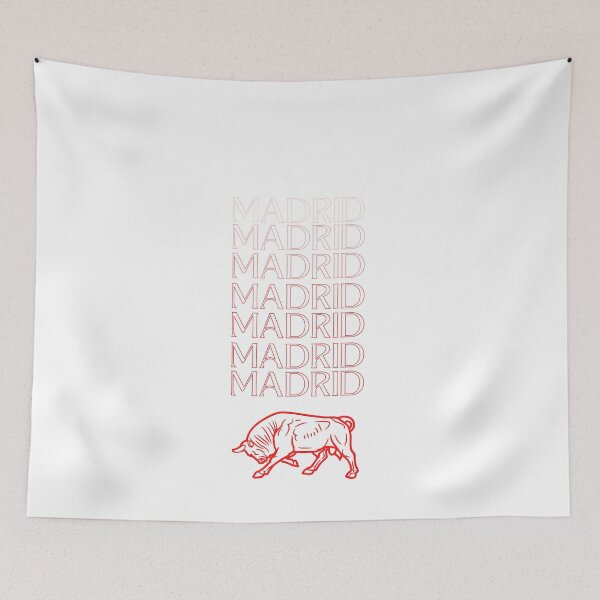 Item preview, Red Madrid Bull Shirt designed and sold by explorecity.