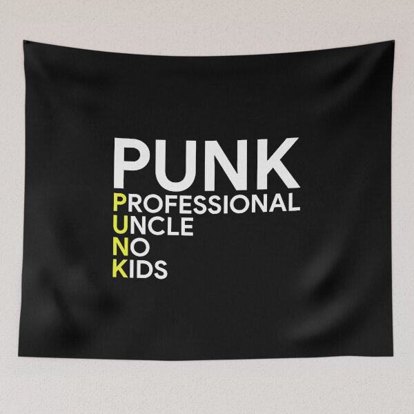 Item preview, Punk professional uncle no kids designed and sold by QueendarChanse.