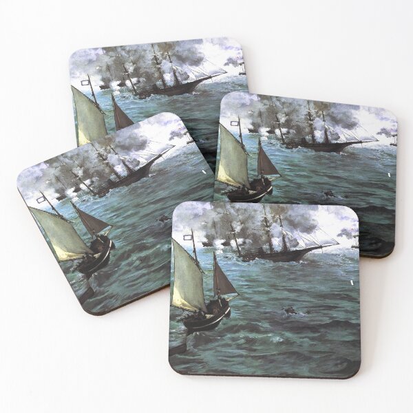 Item preview, Battle of Kearsage and Alabama-Edouard Manet designed and sold by LumiereSasha.