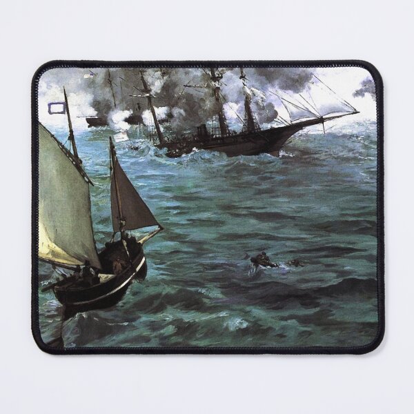 Item preview, Battle of Kearsage and Alabama-Edouard Manet designed and sold by LumiereSasha.