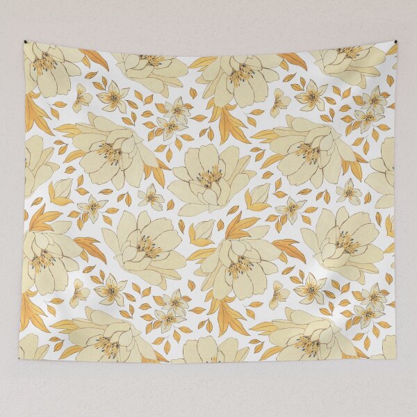 Item preview, Yellow Floral designed and sold by Bunsarts.
