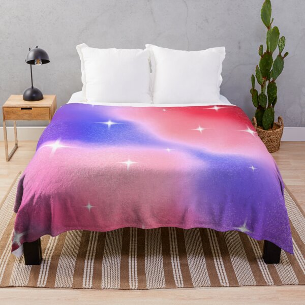 Item preview, Aesthetic Colorful Red and Blue Galaxy designed and sold by quinellie.