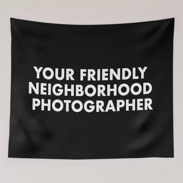 Item preview, Your friendly neighborhood photographer  designed and sold by Sukistic.