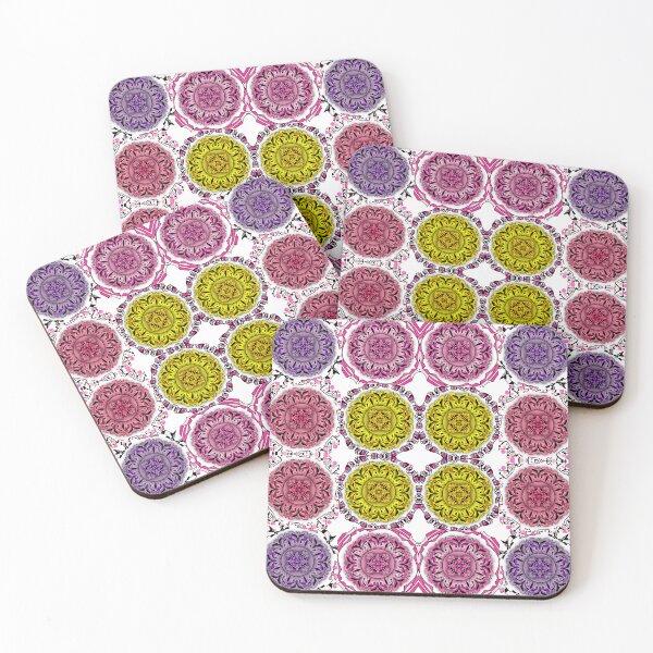 Item preview, Seamless Sunflower Mandala in Colorful Pattern designed and sold by MyMemoriesArts.