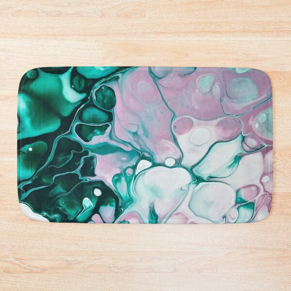 Item preview, Emerald and Pink Painting designed and sold by KiwiArtistDK.