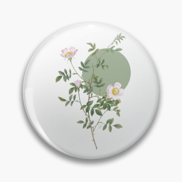 Item preview, green vintage floral designed and sold by ebzil studio.