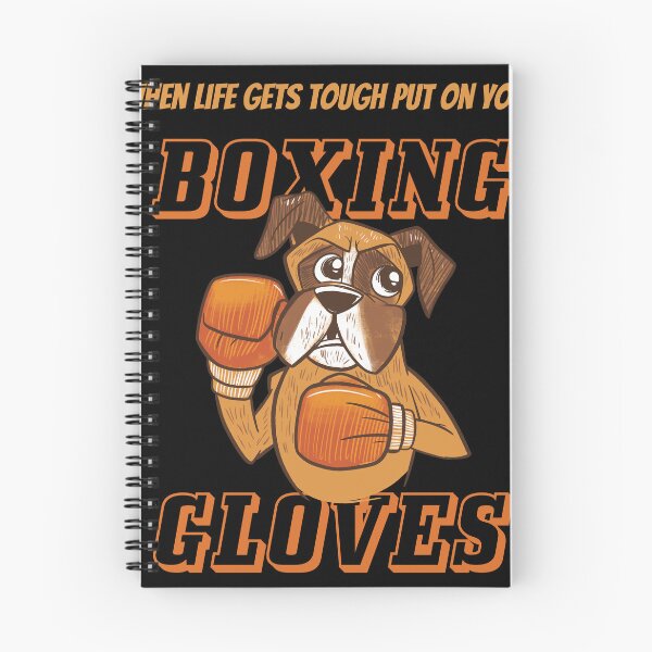 Item preview, When life gets tough Vintage Boxer Boxing Gloves Dog Quote  designed and sold by Rzelemenz.