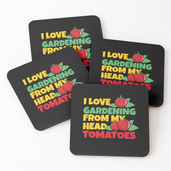 Item preview, I Love Gardening From My Head Tomatoes Funny Gardening Pun designed and sold by Halabe art.