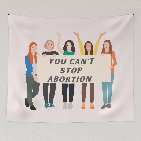Item preview, Pro Choice | you can't stop abortion abortion rights designed and sold by Giovanni's  Brown Quotes.