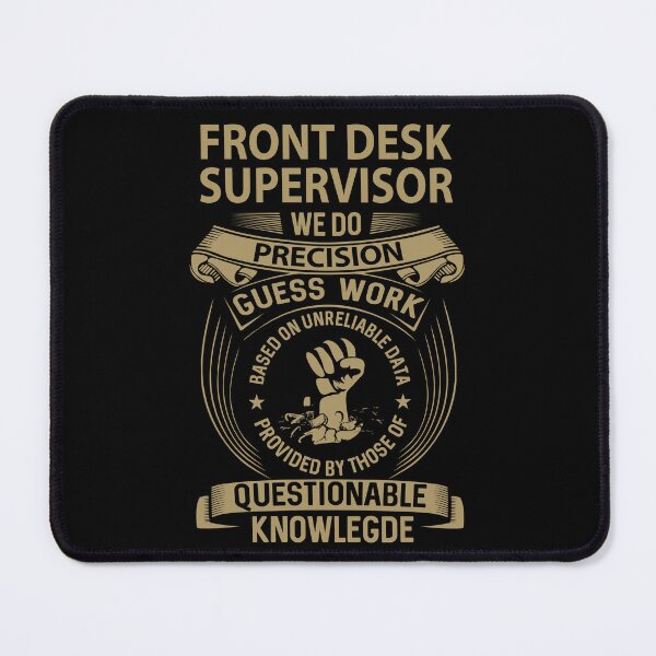 Item preview, Front Desk Supervisor T Shirt - We Do Precision Gift Item Tee designed and sold by watkinsmat.