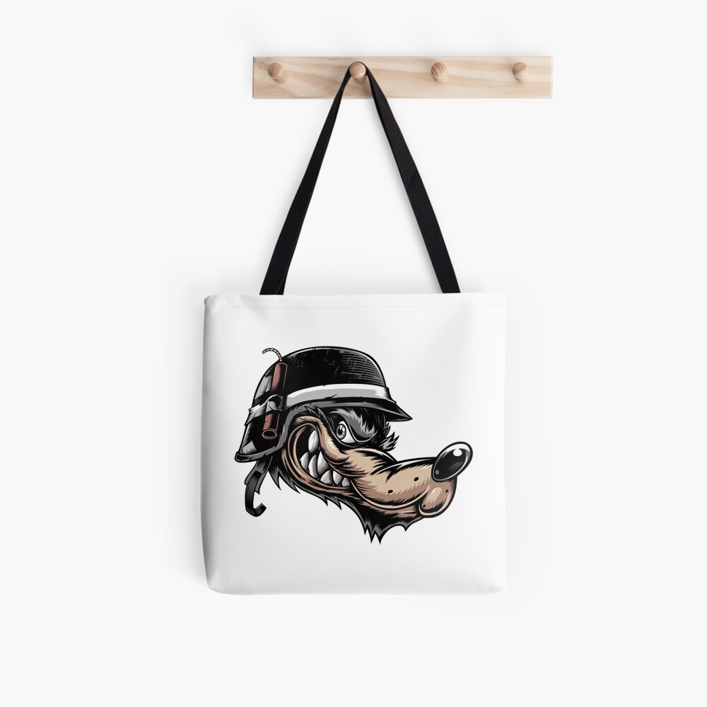 Artikel-Vorschau von Allover-Print Tote Bag, designt und verkauft von dynamitfrosch.