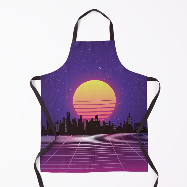 Item preview, Retrowave City 80s style sun designed and sold by leen12 Art Designs Prints.