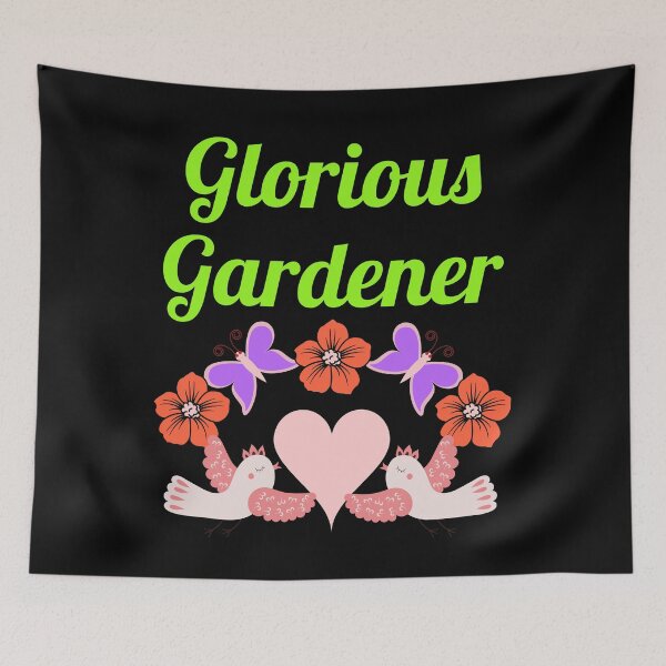 Item preview, Glorious Gardener - Nature Lovers - Outdoor Fans designed and sold by epicthoughts.