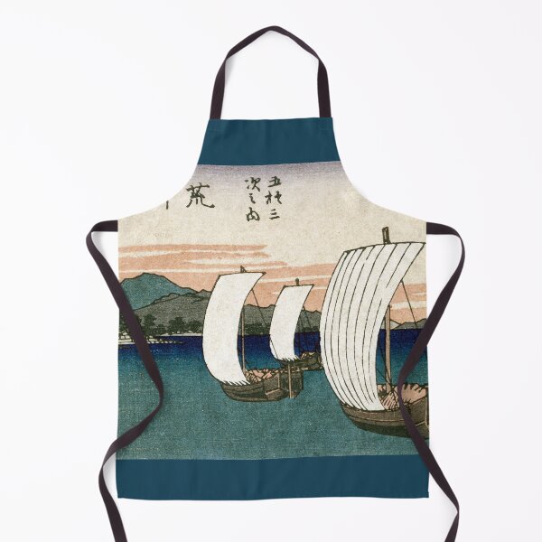 Item preview, 19th C. Japanese Ships on Lake Hamana designed and sold by historicimage.