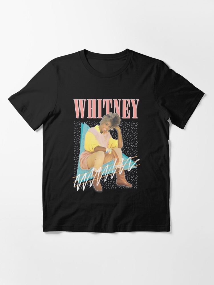 Whitney - 80s Vintage Aesthetic Design Essential T-Shirt for Sale by  fasiaredoti