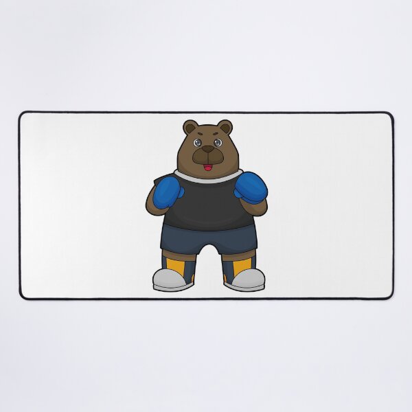 Item preview, Bear as Boxer with Boxing gloves designed and sold by Snabdesign84.