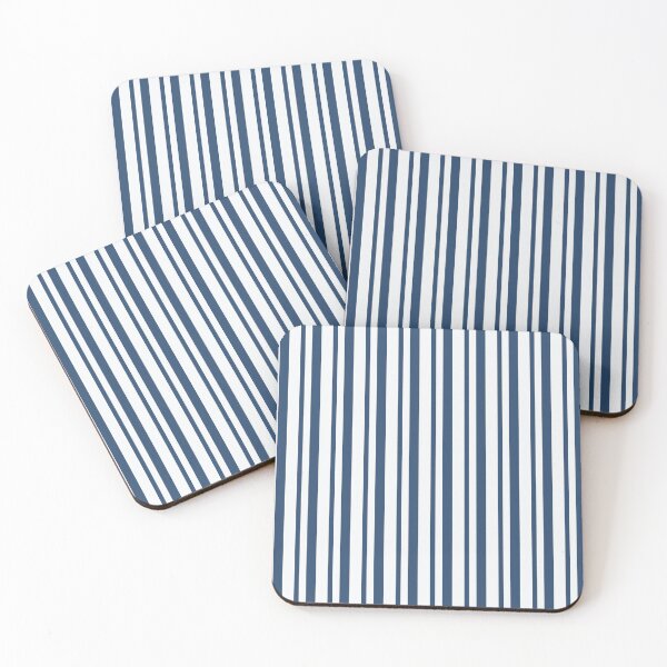 Item preview, Vertical Blue and White Striped designed and sold by OutcastBrain.