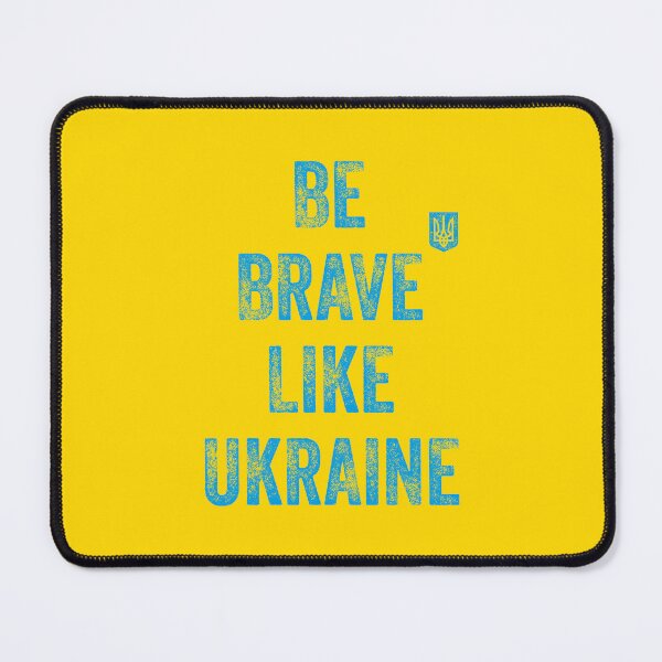 Item preview, Be Brave Like Ukrainian Ukraine Coat of Arms designed and sold by lxmag.