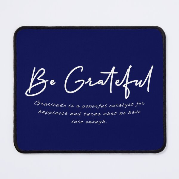 Item preview, THANKFUL GRATEFUL BLESSED QUOTE designed and sold by creativeMOW.