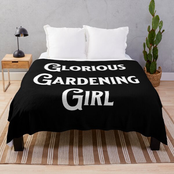 Item preview, Glorious Gardening Girl - Fans of Alliteration designed and sold by epicthoughts.