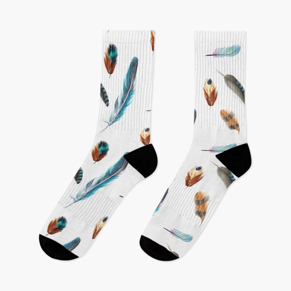 Item preview, FEATHER SET COLORFUL BOHO BIRDS v3 designed and sold by lukas69graphic.