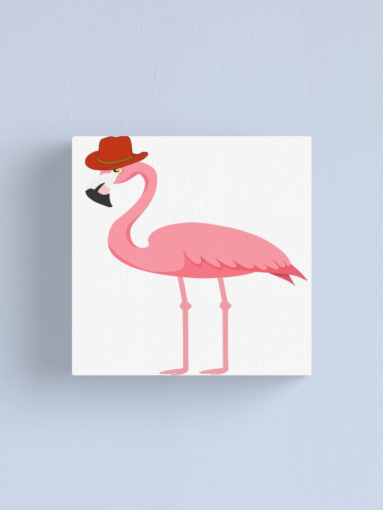 flamingo cowboy hat