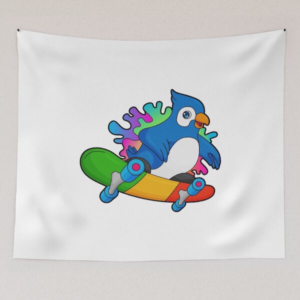 Item preview, Parrot Skater Skateboard designed and sold by Snabdesign84.