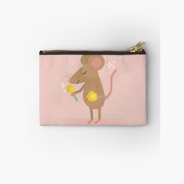 Item preview, Spring Mouse - Little Mouse with Flowers designed and sold by SleepyLilSloth.