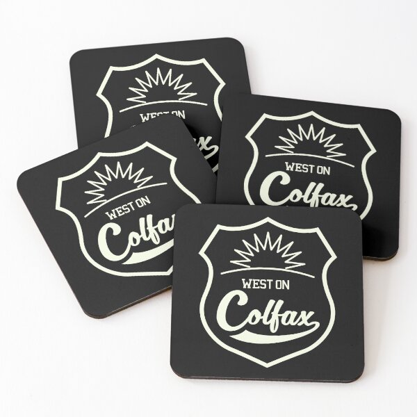Item preview, West on Colfax Route Sign designed and sold by ScottCarey.