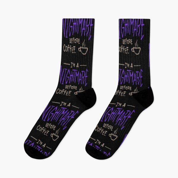 Item preview, I'm a Nightmare Before Coffee designed and sold by Zagach Letters.