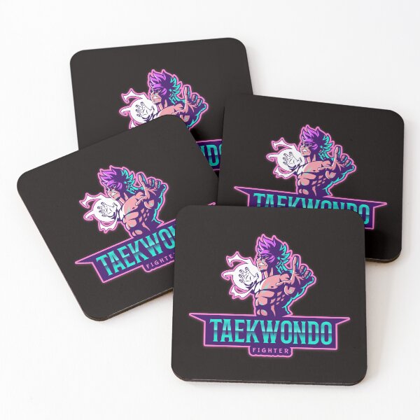 Item preview, Taekwondo team leader black background designed and sold by LargeShop.