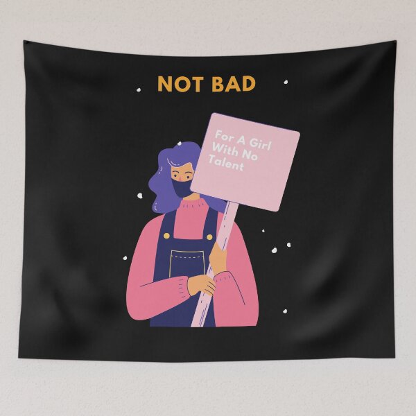 Item preview,   not bad for a girl with no talent designed and sold by yassminishop.