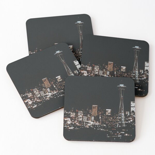 Item preview, 90's Seattle City Skyline designed and sold by apopofbeauty.