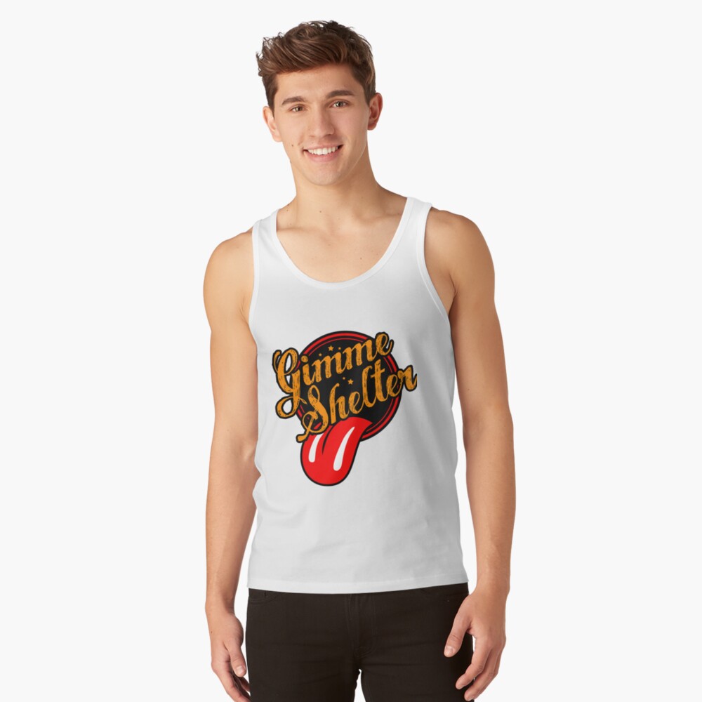 Gimme-Stones-Shelter Tank Top Gimme-Stones-Shelter Tank Top
