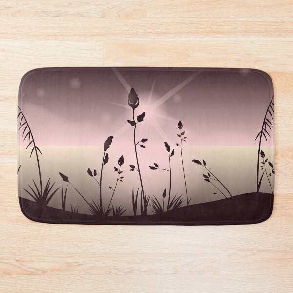 Item preview, Meadow grasses at sunset background designed and sold by ReflectedCrafts.