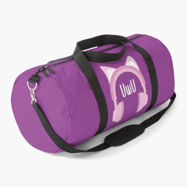 Item preview, UwU - Headphones Kawaii (Purple BG) designed and sold by FilipeFerreira.