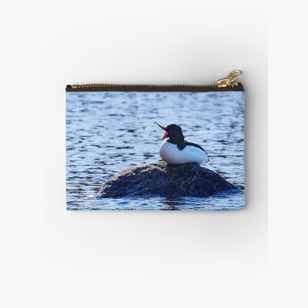 Item preview, Yawn. Common merganser designed and sold by Jouko Lehto Photography.