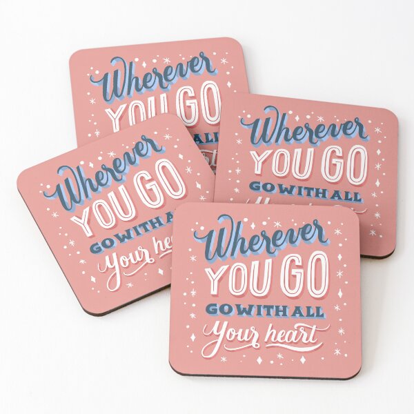 Item preview, Wherever you go go with all your heart  designed and sold by Designhood82.