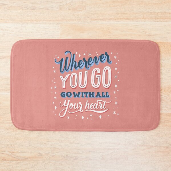 Item preview, Wherever you go go with all your heart  designed and sold by Designhood82.
