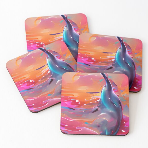 Item preview, Dolphin AI art work designed and sold by Monlin.