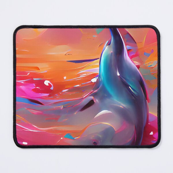 Item preview, Dolphin AI art work designed and sold by Monlin.
