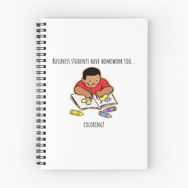 Item preview, Business Students Have Homework Too! designed and sold by sweatshop22.